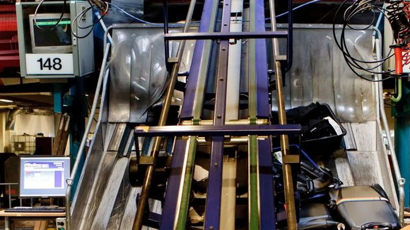 Ulykken skete ved terminal 2 i Heathrow.