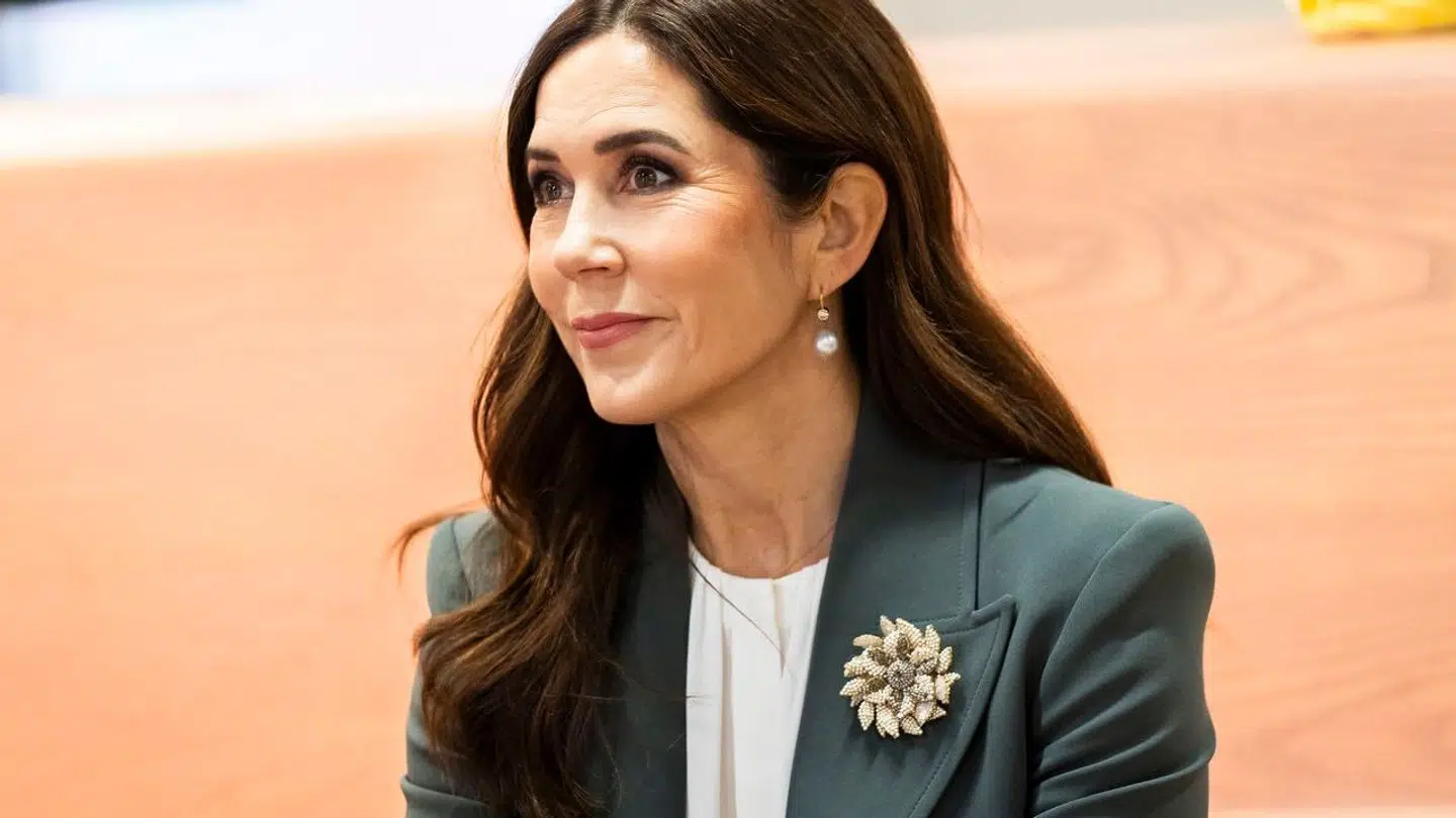 Kronprinsesse Mary under et besøg på DAC, Dansk Arkitektur Center i BLOX i København, onsdag den 8. november 2023.