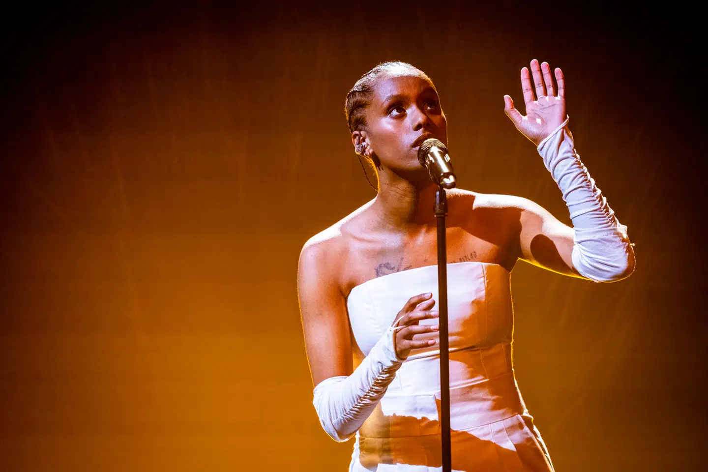 SABA, med det borgerlige navn Saba Lykke Oehlenschlæger, vandt lørdag Dansk Melodi Grand Prix.