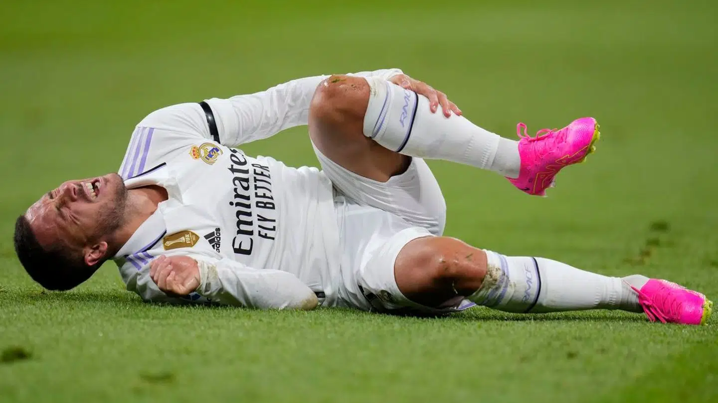 En lang række skader var blandt andet medvirkende til Hazards skuffende ophold i Real Madrid.