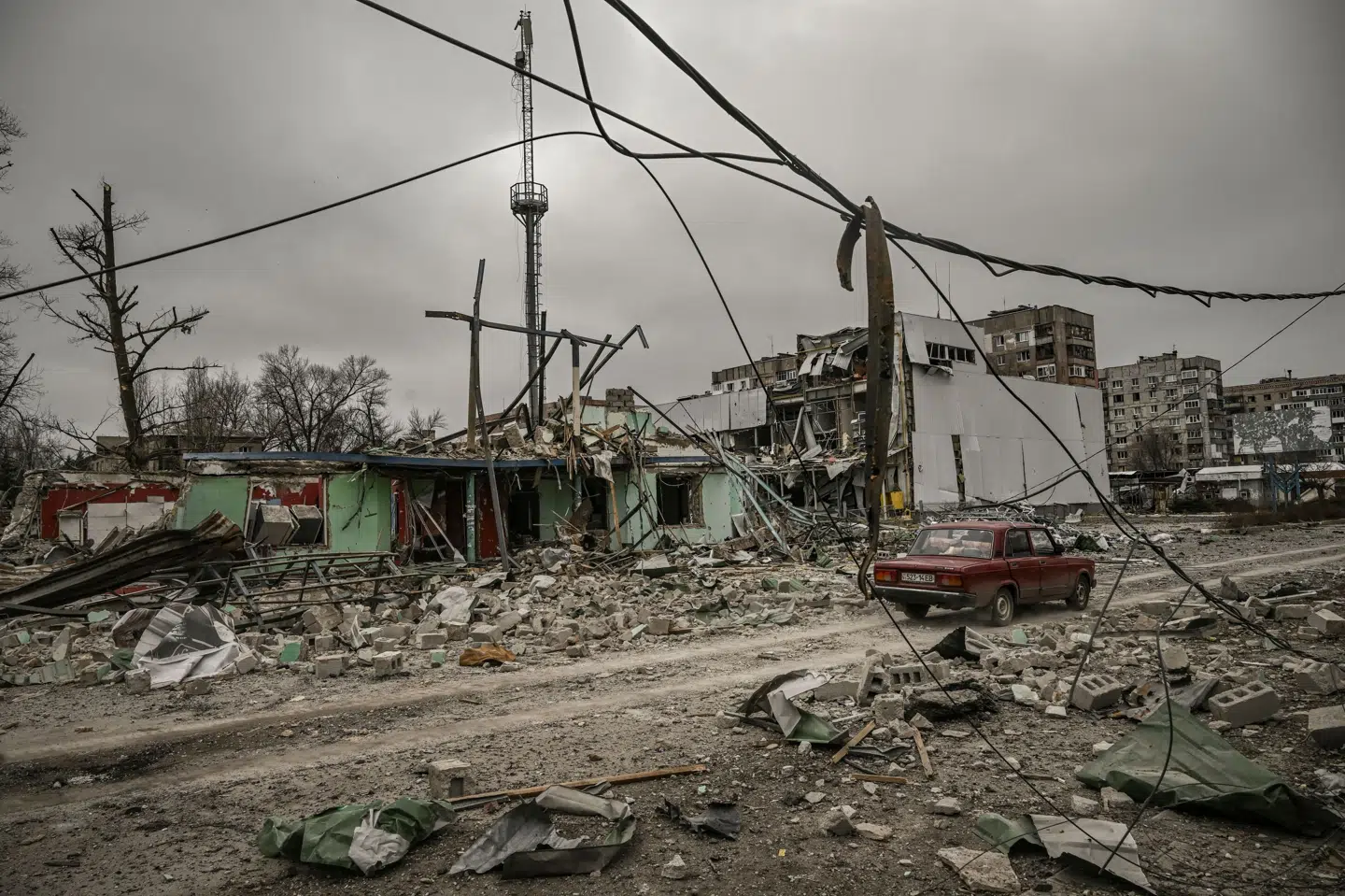 Der har været store kampe mellem russiske og ukrainske styrker i den østukrainske by Avdijivka. (Arkivfoto).