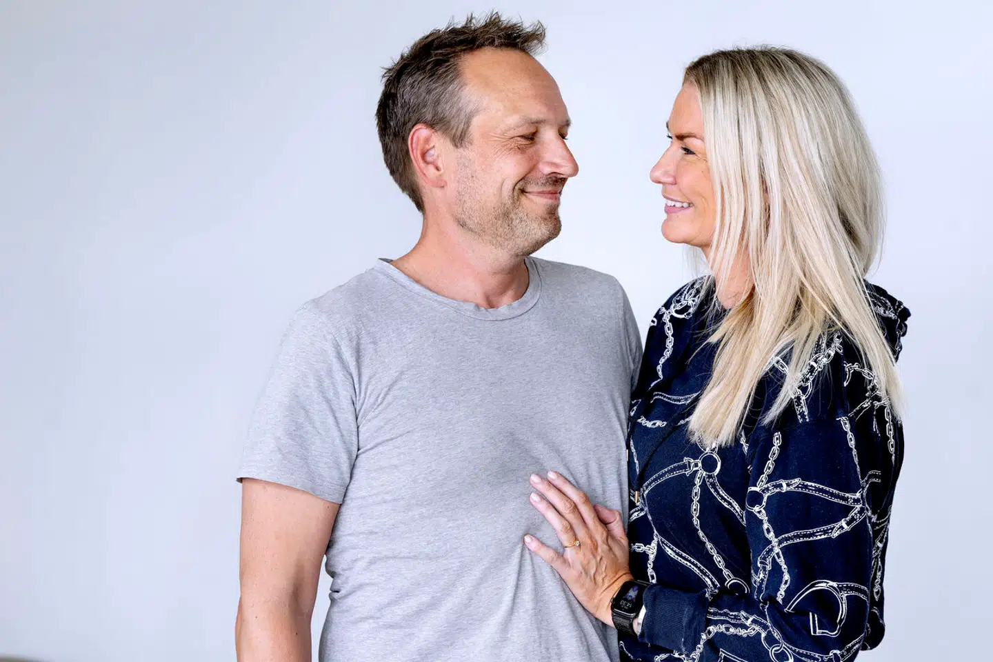 Martin Thorborg med sin kone og forretningspartner Jannie Buch Thorborg.