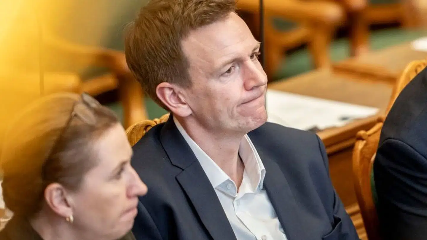 Statsminister Mette Frederiksen (S) og Rasmus Stoklund (S).
