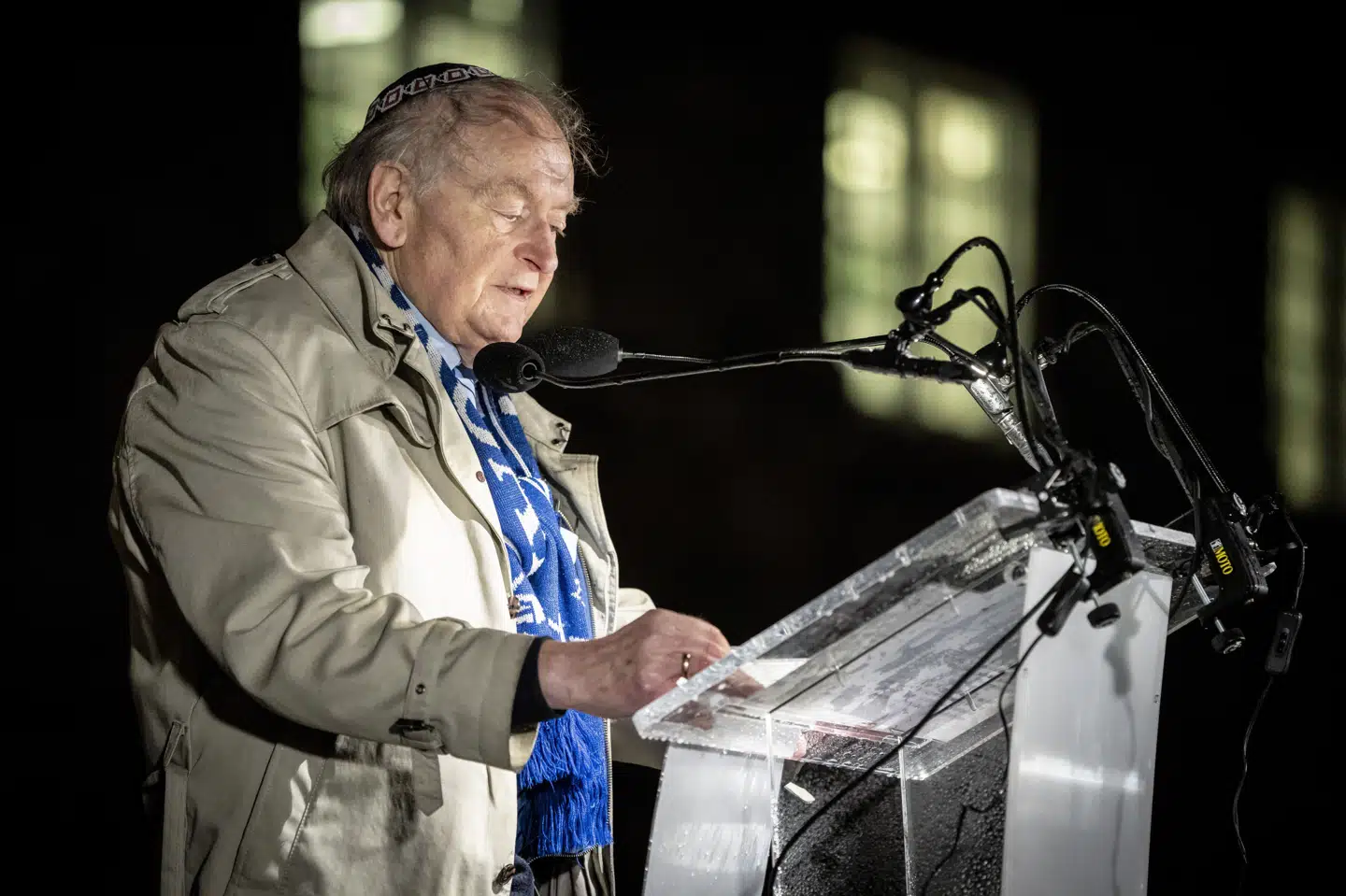 Henri Goldstein er formand for Det Jødiske Samfund. Herfra råder man landets jøder til ikke at vise jødiske symboler på gaden. (Arkivfoto).