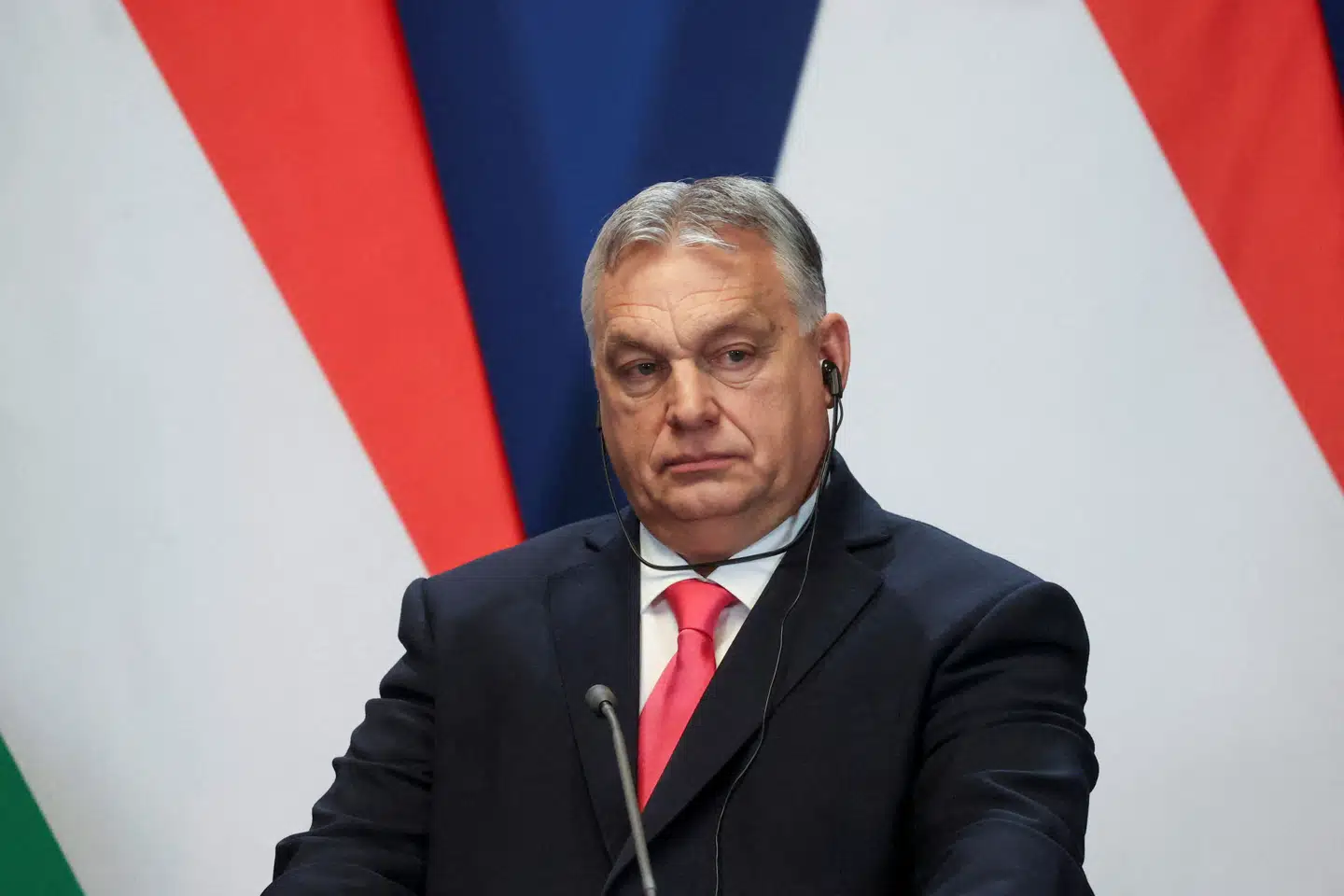 Viktor Orbán misser ikke en chance for at hævde, at Ungarn i dag er det sikreste sted for jøder i Europa. Foto: Bernadett Szabo, Scanpix