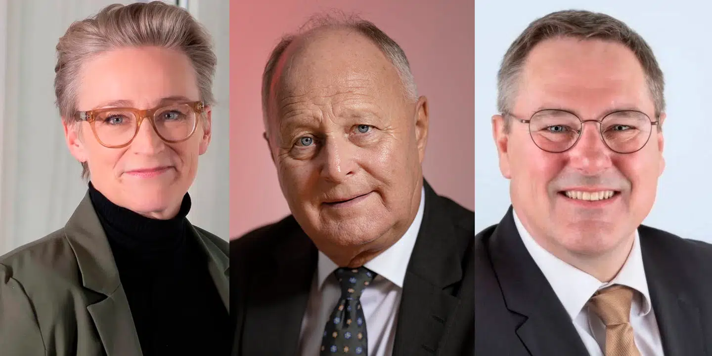 En del af personkredsen bag Nordic Waste-skandalen: Den sygemeldte direktør Lene Holmgaard Lange, den primære ejer Torben Østergaard-Nielsen og tidligere ejer og nuværende bestyrelsesmedlem David Peter York.