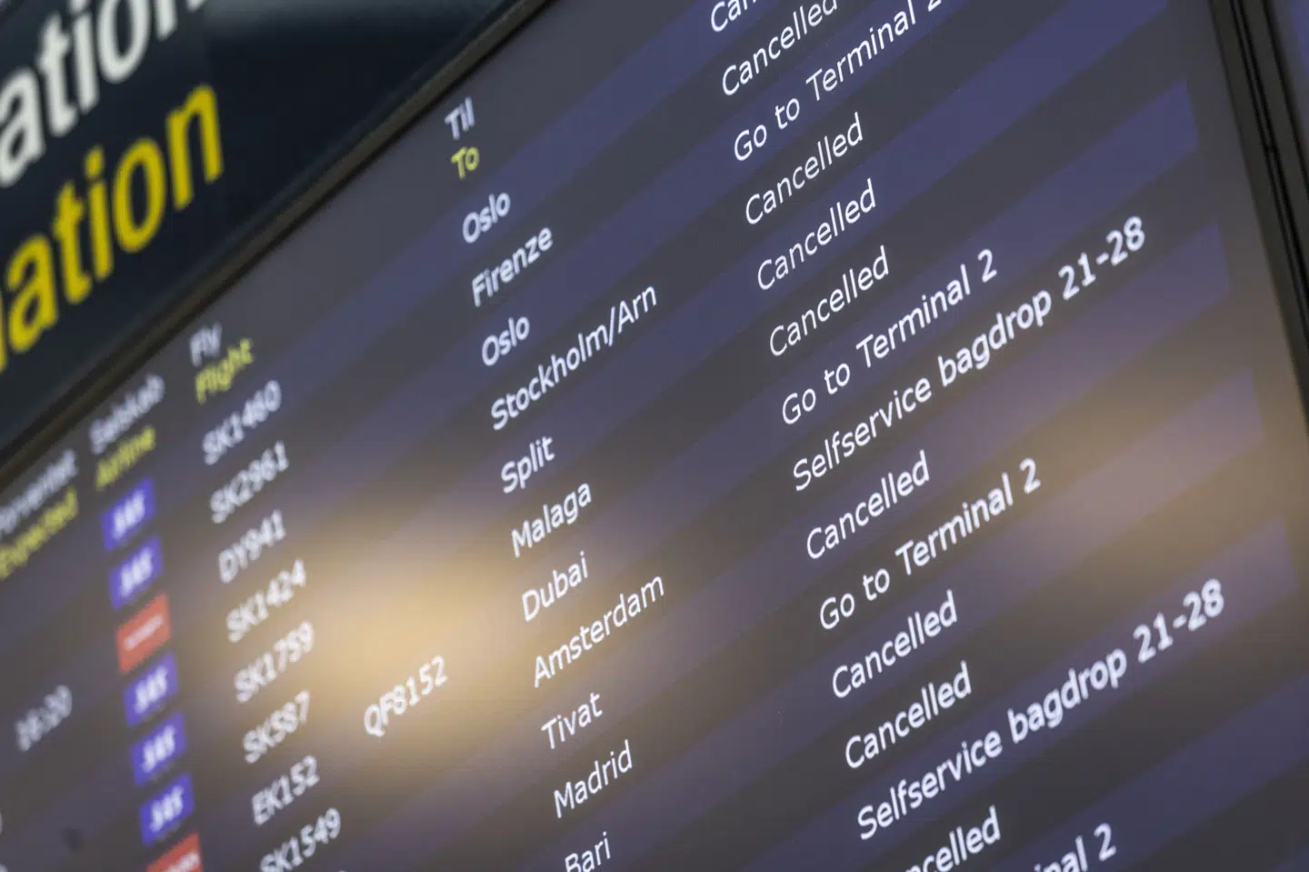 Københavns Lufthavn er søndag ramt af et overbelastningsangreb. Derfor er hjemmesiden cph.dk nede. Lufthavnen forventer, at den er oppe igen om et par timer. (Arkivfoto).