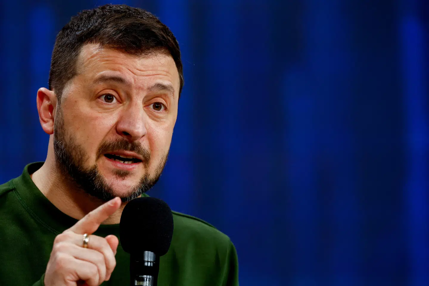 Ukraines præsident, Volodymyr Zelenskyj, har søndag for første gang fremlagt et tal for, hvor mange ukrainske soldater, der har mistet livet under krigen i Ukraine. (Arkivfoto).
