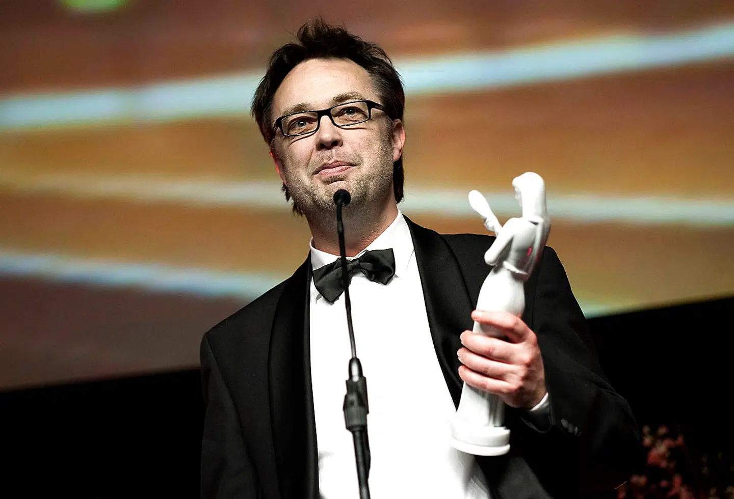 Henrik Ruben Genz da han i 2009 vandt en Bodil for filmen 'Frygtelig lykkelig'.