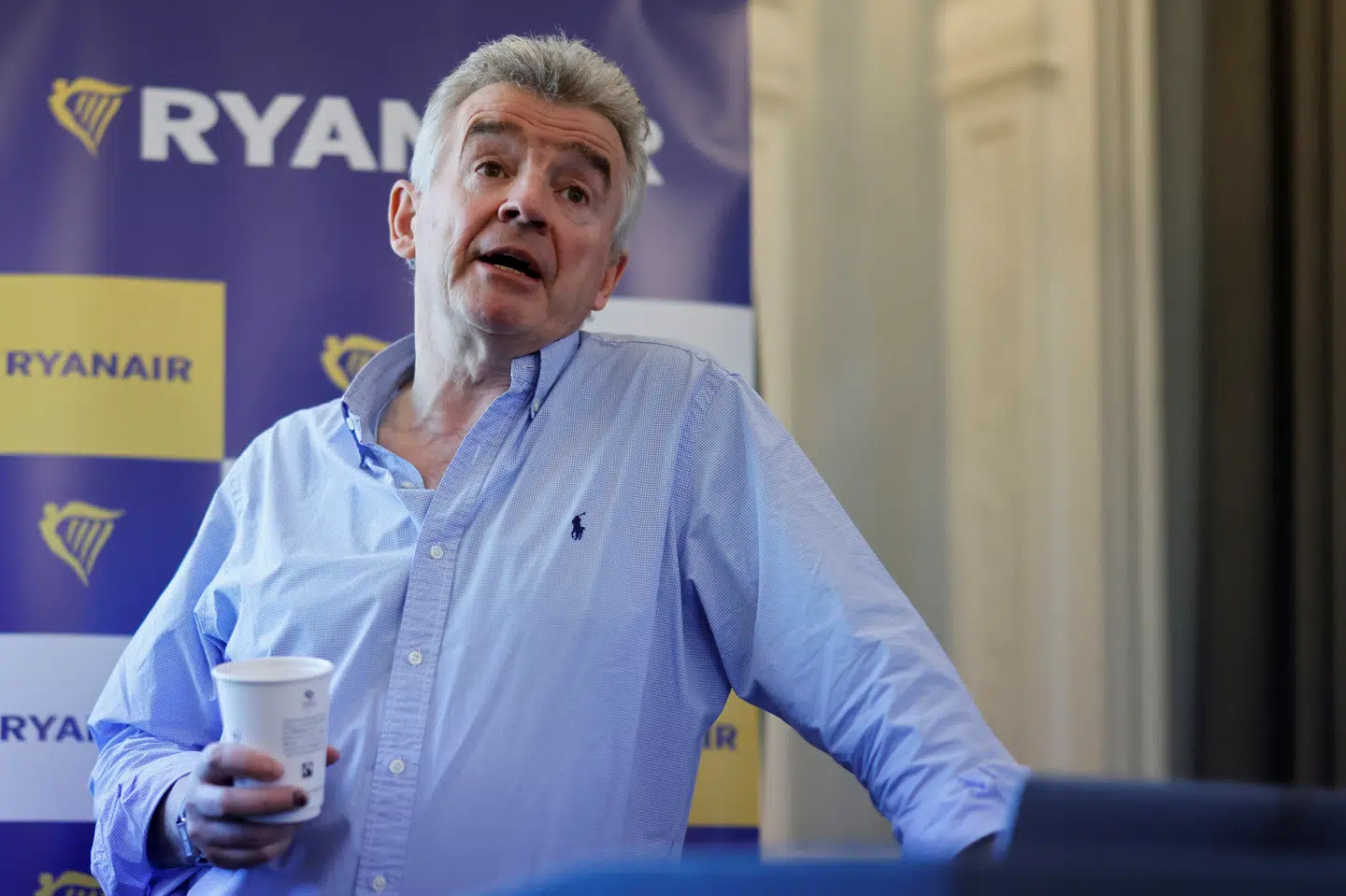Michael O'Leary, administrerende direktør i Ryanair, er stærkt utilfreds med flyproducenten Boeing.