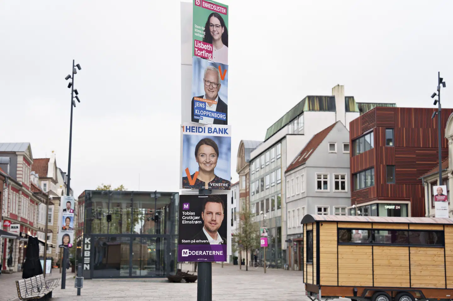 Valgtest trumfer valgplakater ved folketingsvalg, lyder det fra professor til Jyllands-Posten efter ny undersøgelse viser effekt af valgtestene. (Arkivfoto).