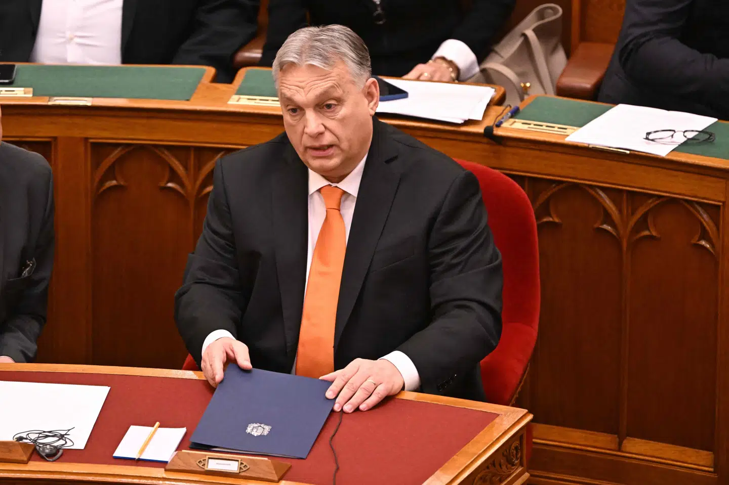 Den ungarske premierminister, Viktor Orbán, sagde forud for parlamentets godkendelse mandag, at svensk Nato-medlemskab vil styrke alliancen.