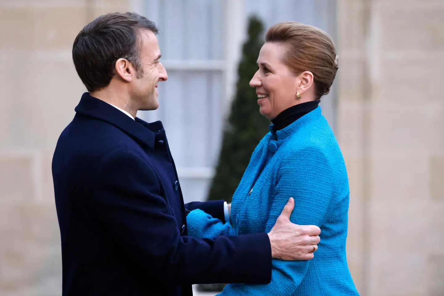 Den franske præsident Emmanuel Macron var vært for Ukraine-konferencen i Paris.