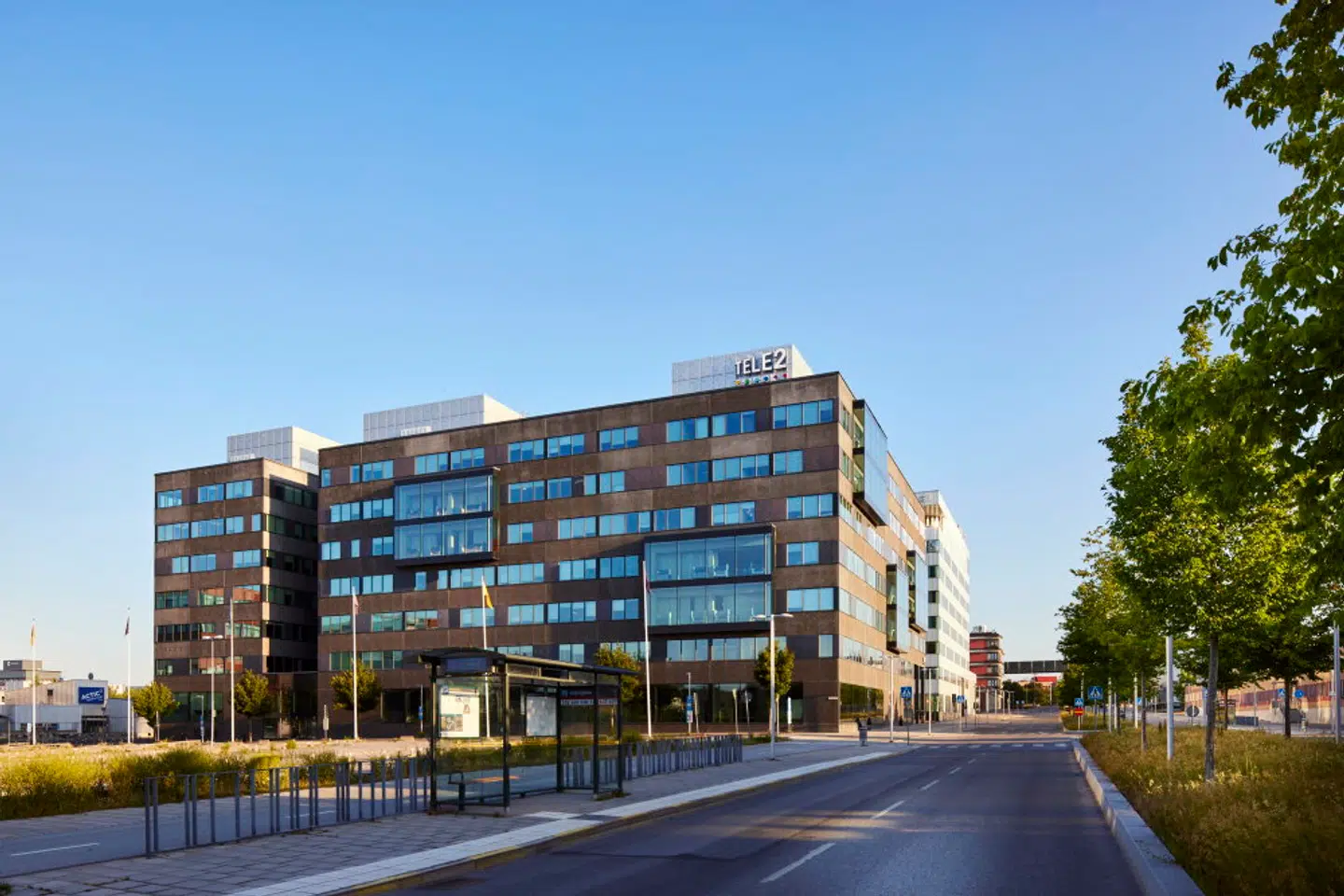Tele2s hovedsæde i Kista ved Stockholm.