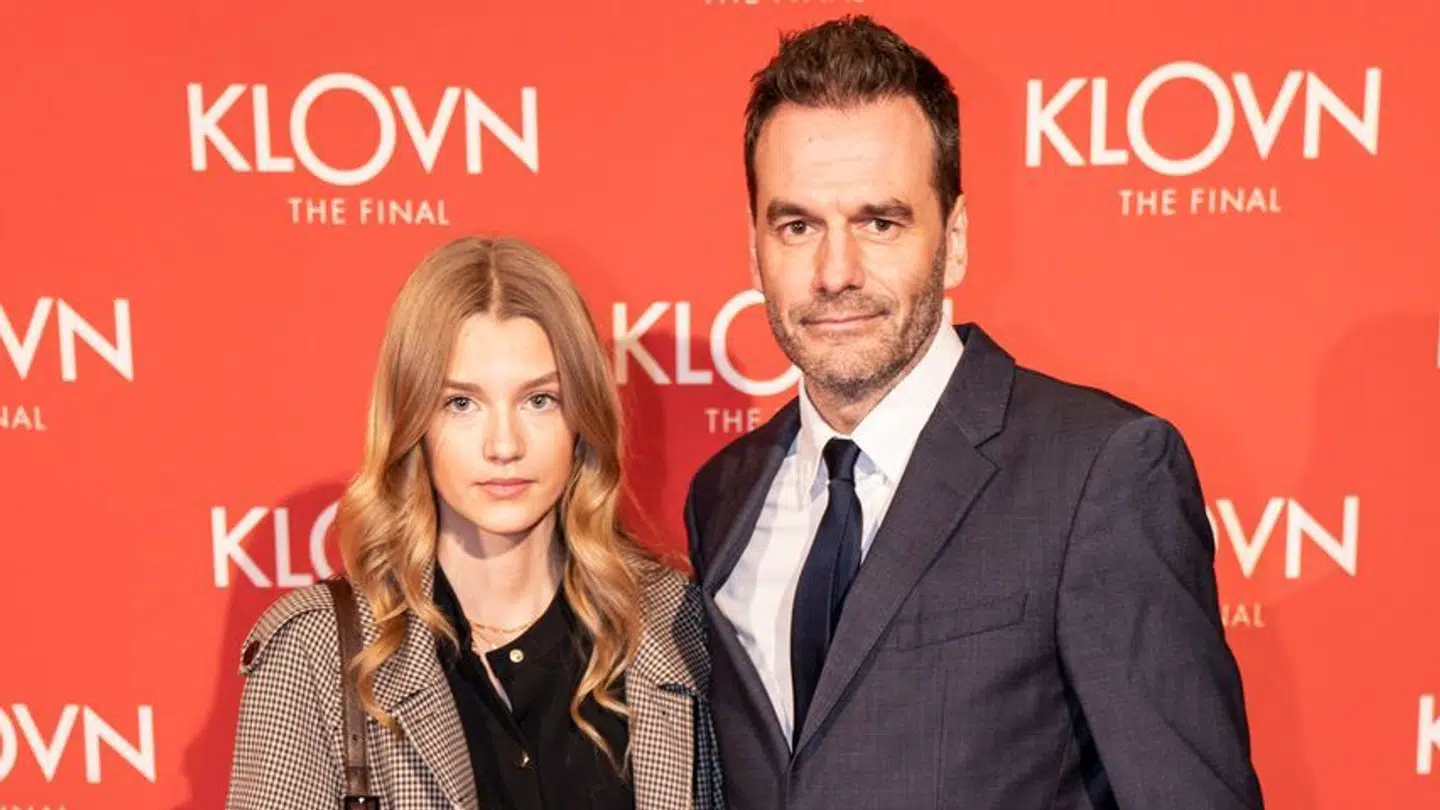 Jesper Buch med sin datter, Fie. Arkivfoto.