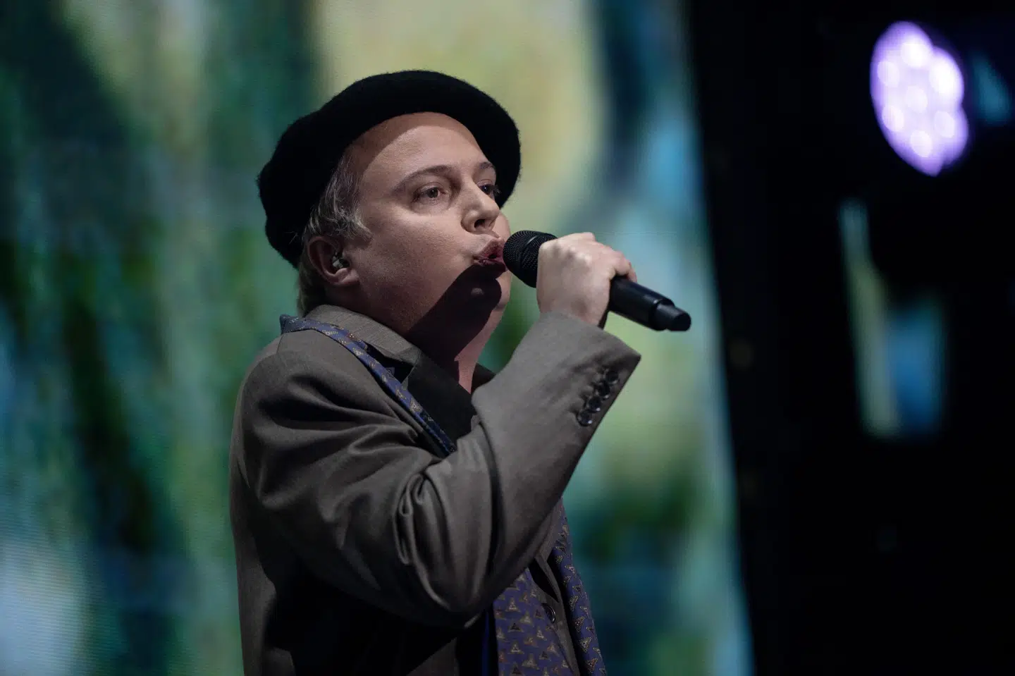 Andreas Odbjerg deltog i 2009 i "X Factor", men kom kun videre fra audition. I 2023 vendte han tilbage til talentprogrammet - denne gang som gæsteoptræden under programmets finale, som det ses på billedet. (Arkivfoto).