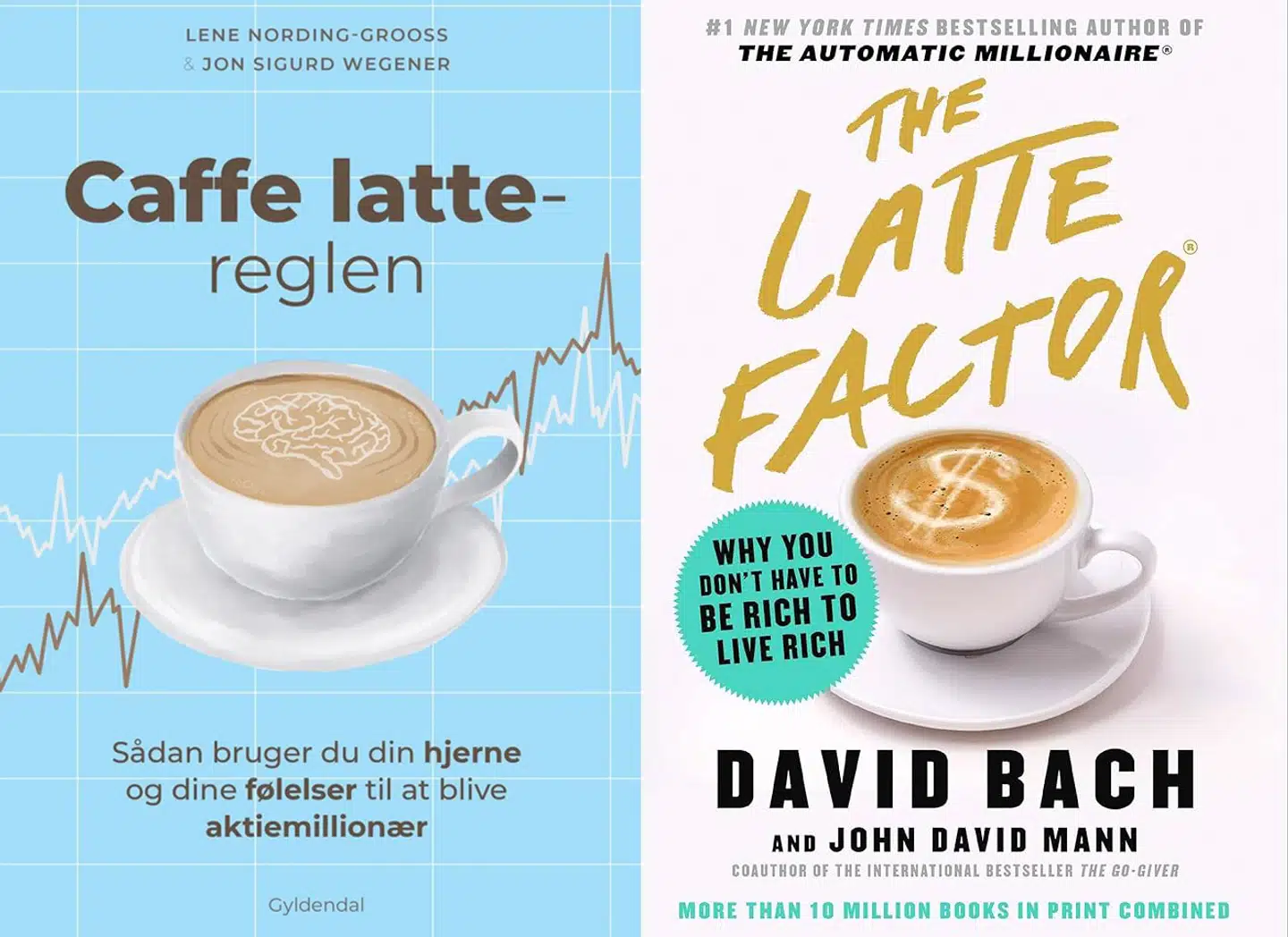 Den danske bog fra 2024 og den amerikanske bestseller fra 2019.