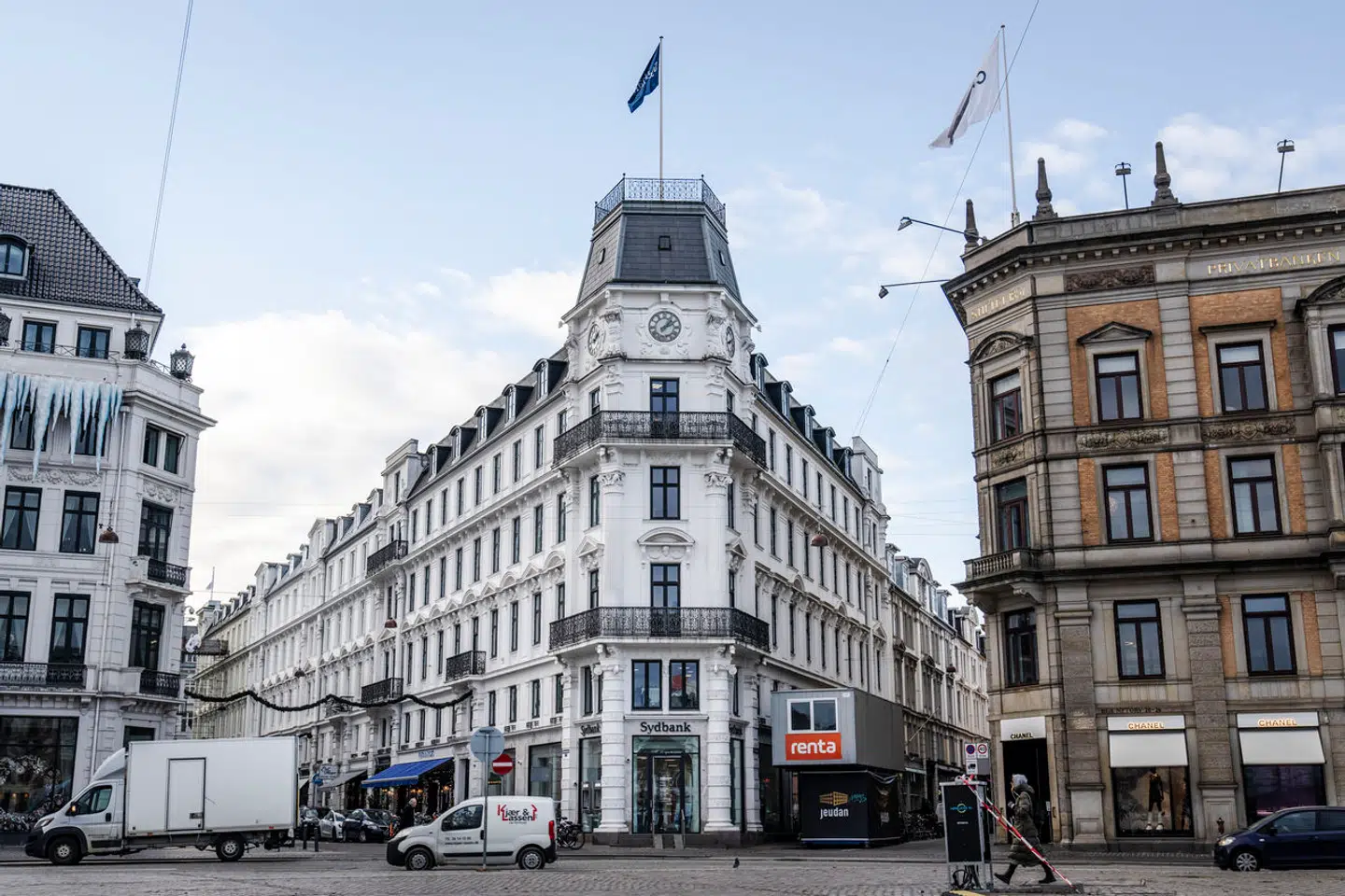 Sydbanks filial på Kongens Nytorv i København fotograferet fredag den 21. november 2023
