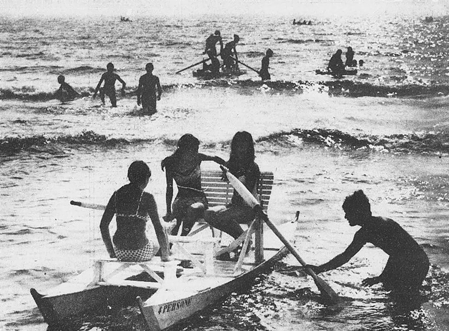 Sommerferie i Viareggio anno 1970 fra italienske La Stampa. Foto: Wikicommons