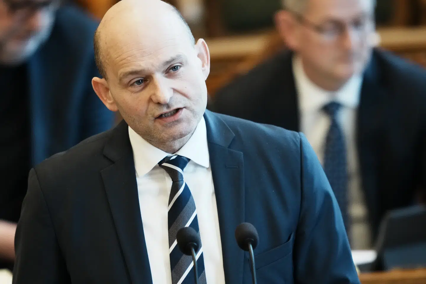 Søren Pape Poulsen, formand for De Konservative, vil se mod Sverige, når det gælder beredskab. Danskerne er for dårligt forberedt, siger han. (Arkivfoto).