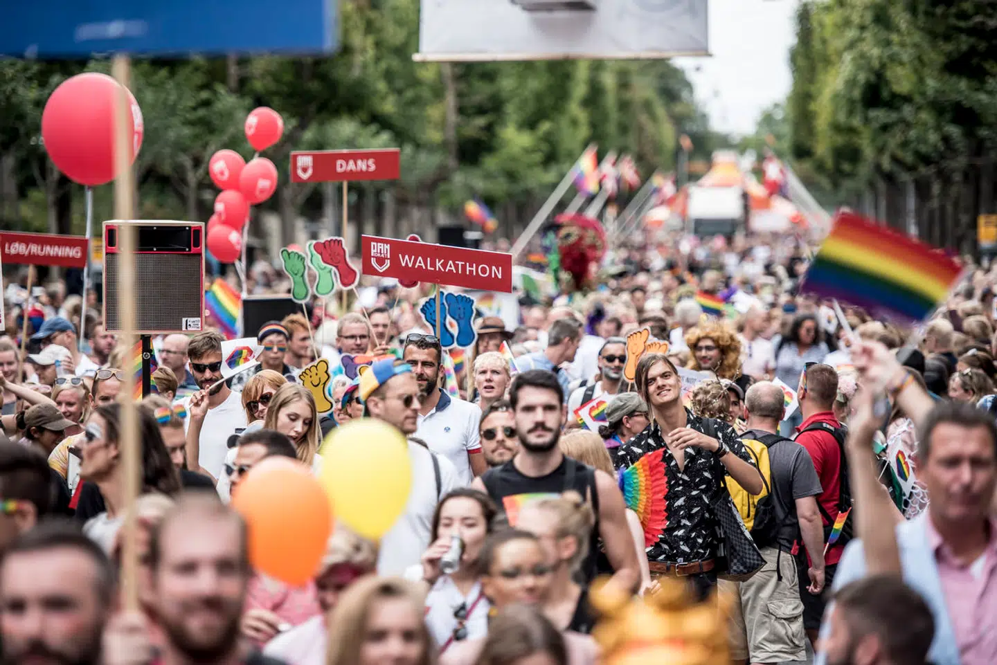 I begyndelsen af 1970erne blev der holdt mindre Pride-arrangementer i København. Det blev dog først for alvor en større ting, da Copenhagen Pride begyndte i 1996.