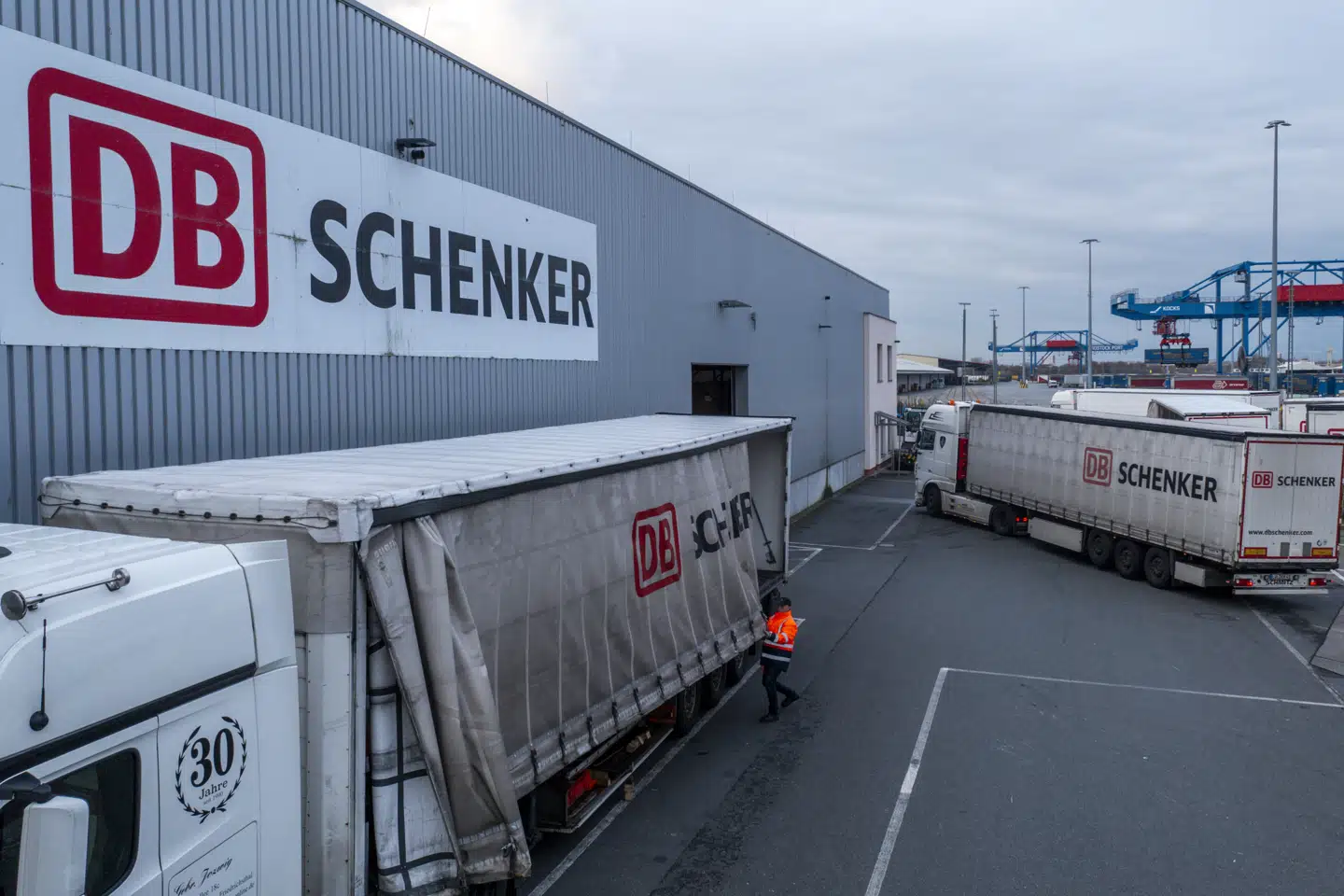Flere danske selskaber har tilsyneladende sværmet om det tyske transportselskab DB Schenker, der blev sat til salg sidste år. (Arkivfoto).