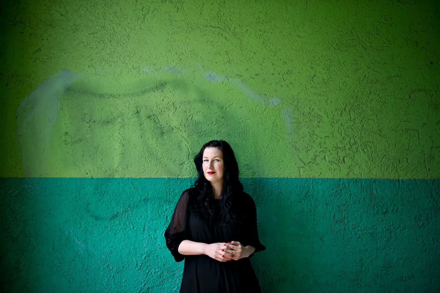 Forfatter og digter Lone Hørslev. Aktivfoto: Marie Hald, Scanpix