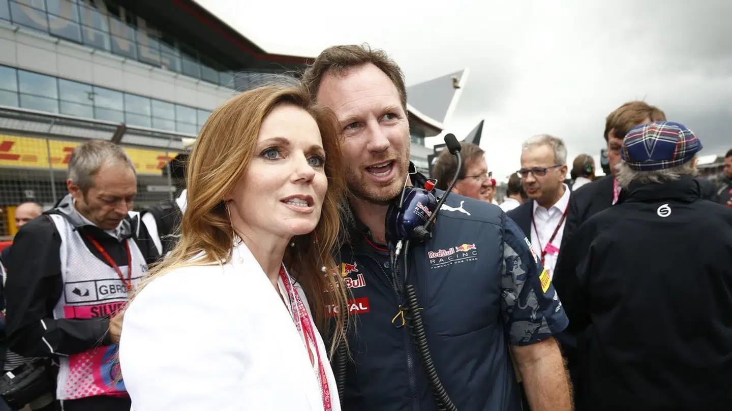 Geri Halliwell er landet i Bahrain, melder flere medier.