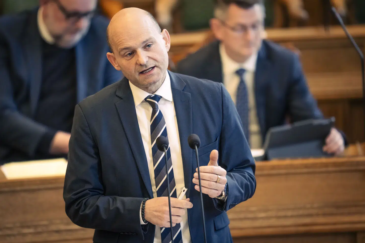 De Konservatives formand, Søren Pape Poulsen, afgik ved døden lørdag. (Arkivfoto).