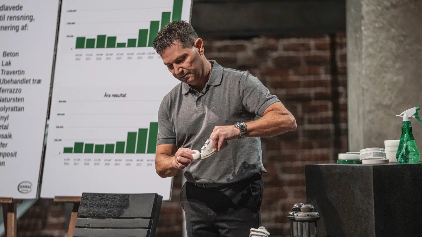 Michael Sejr har sammen med sin hustru Lotte Sejr skabt virksomheden Denwax. Foto: Pressefoto/Per Andersen