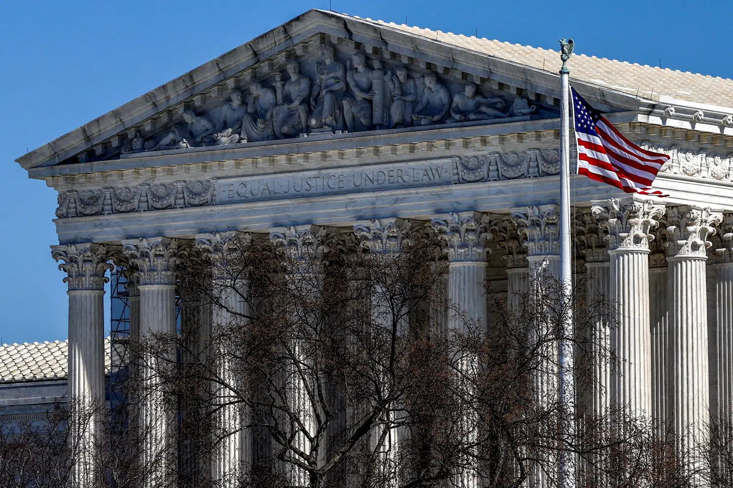 Søndag har USA's højesteret tilføjet en afgørelse til kalenderen mandag. Det er sjældent, at domstolen tilføjer nye punkter i kalenderen med så kort varsel. (Arkivfoto).