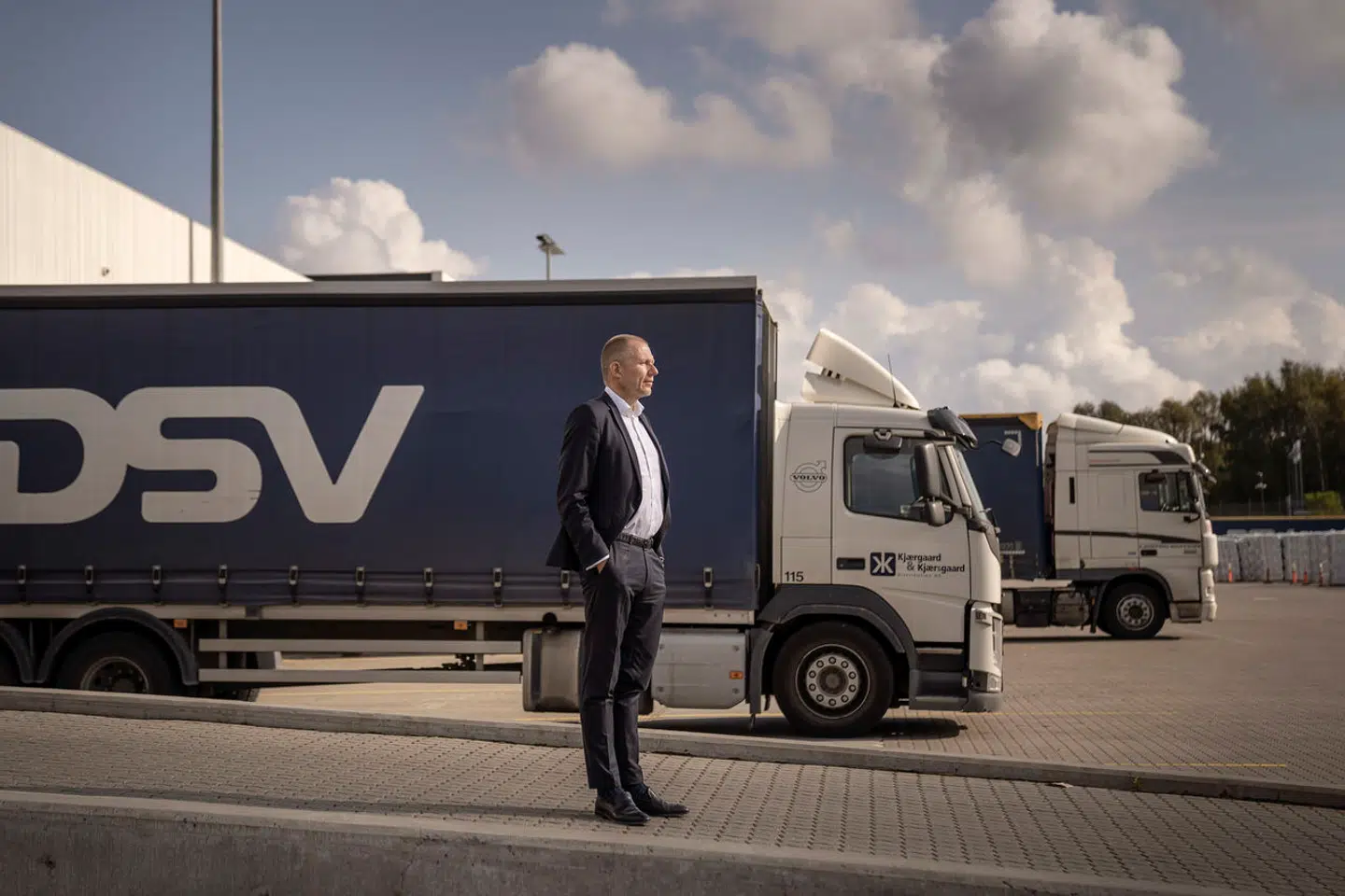 Halvdelen af den tidligere topchef i transportgiganten DSV Jens Bjørn Andersens bonuspakke gjaldt mål inden for klimaaftryk og samfundspåvirkning. Arkivfoto