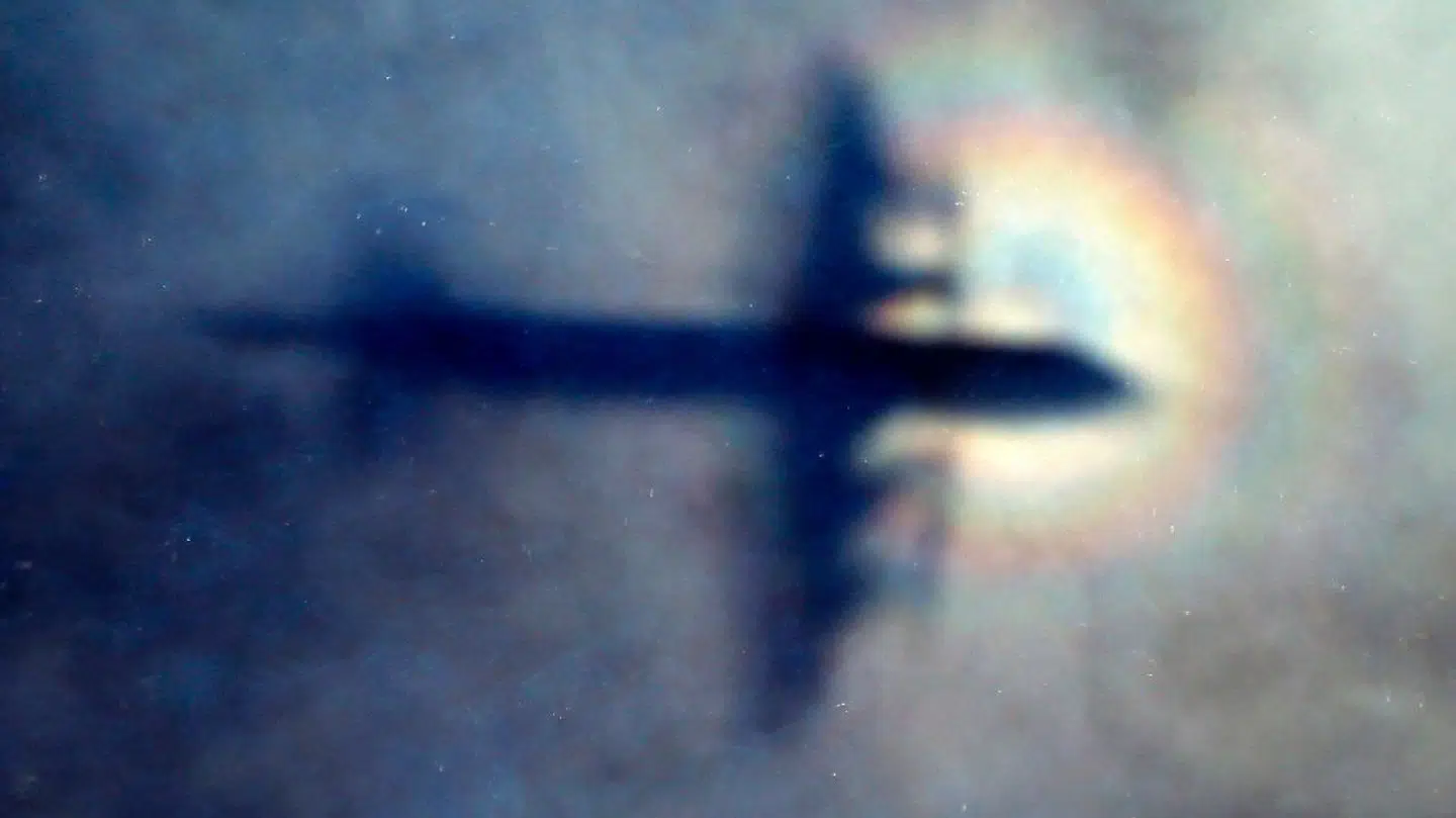 Et fly fra eftersøgningen i 2014.