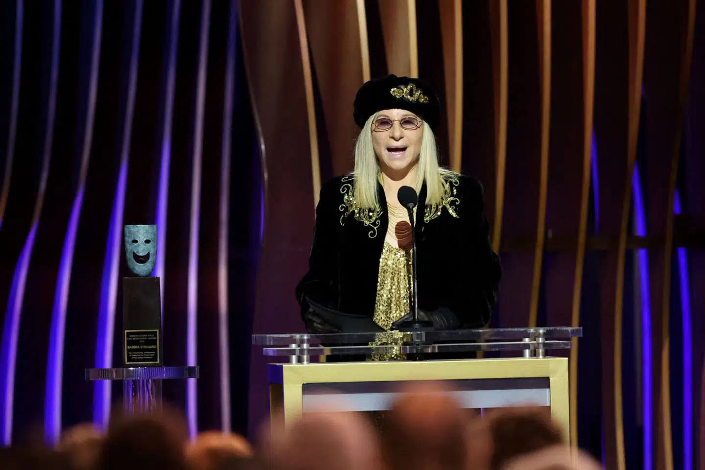 Barbara Streisand modtog for nylig en ærespris for sit livslange arbejde som skuespiller, manuskriptforfatter, instruktør og producer fra sin fagforening. Arkivfoto: Mario Anzuoni, Scanpix