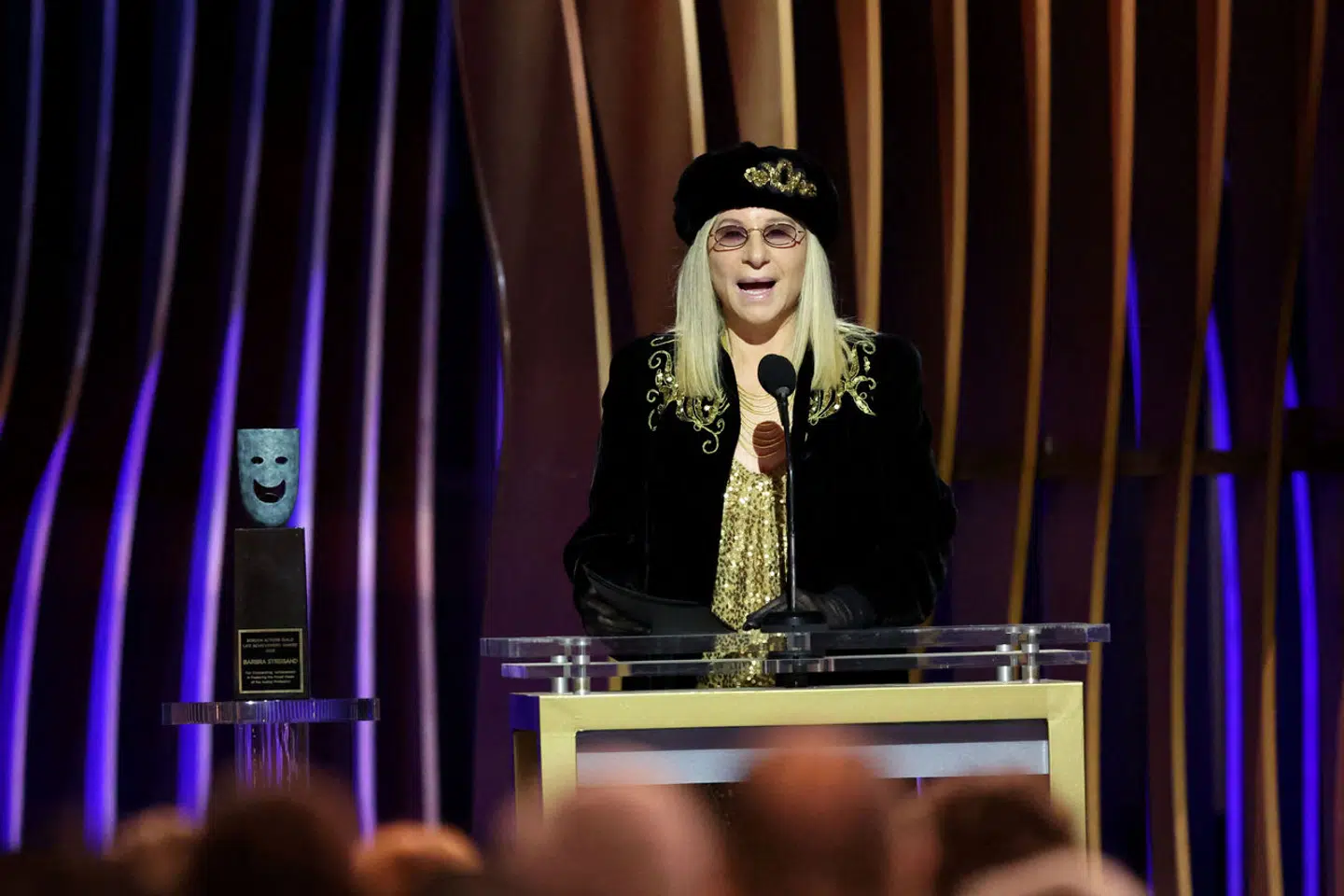 Barbara Streisand modtog for nylig en ærespris for sit livslange arbejde som skuespiller, manuskriptforfatter, instruktør og producer fra sin fagforening. Arkivfoto: Mario Anzuoni, Scanpix