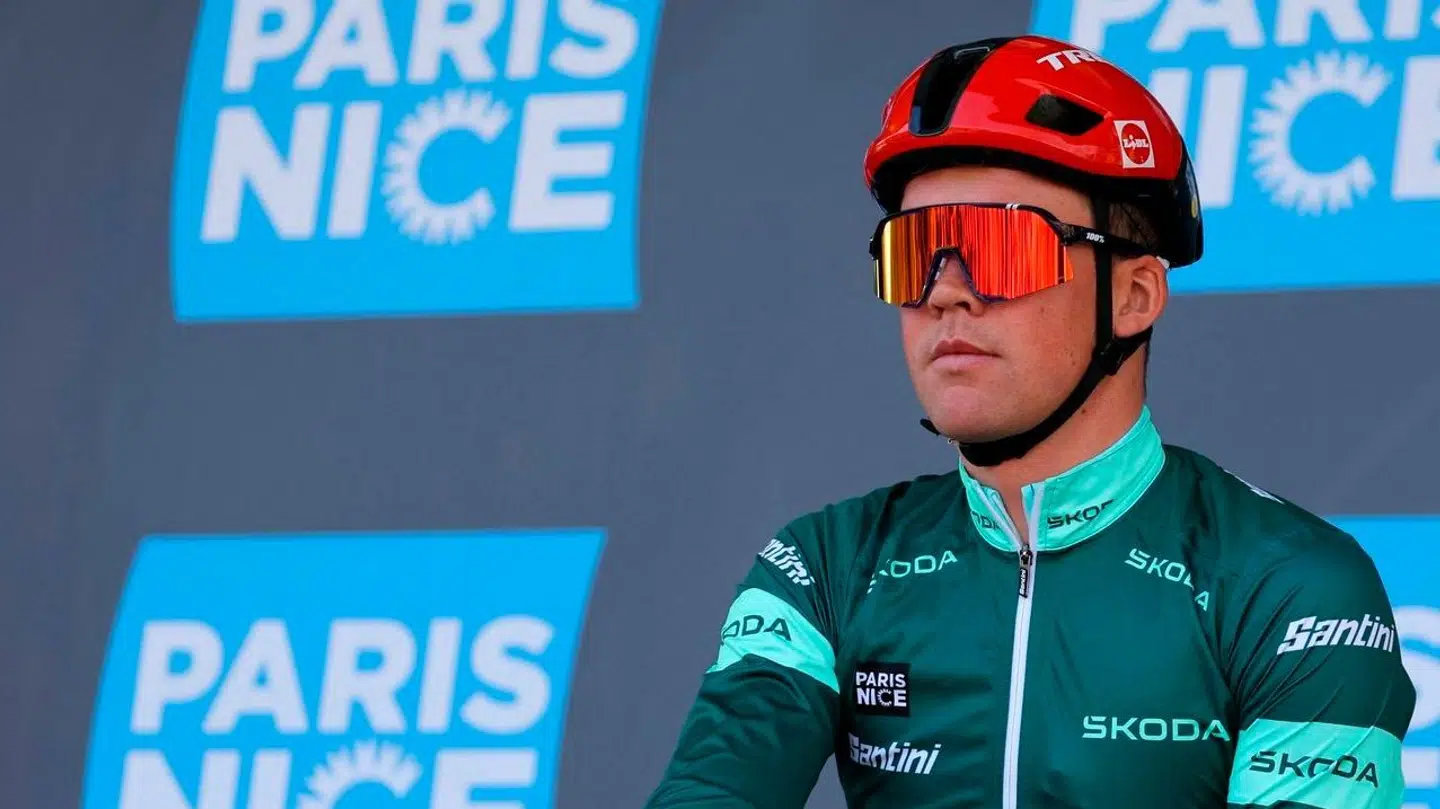 Mads Pedersen skuffede i spurten ved Paris-Nice.