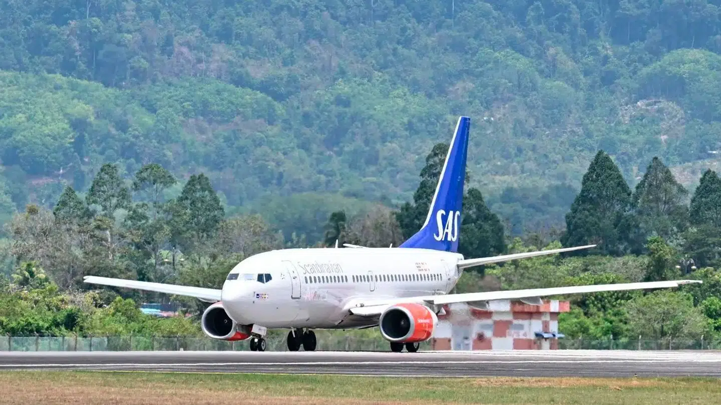 Det var dette fly fra SAS, som man mener bragte kong Harald hjem.