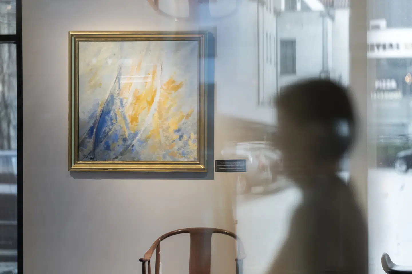 Maleriet er fra 1988 og blev dengang givet i gave til daværende hofmarskal Hans Sølvhøj. (Arkivfoto).