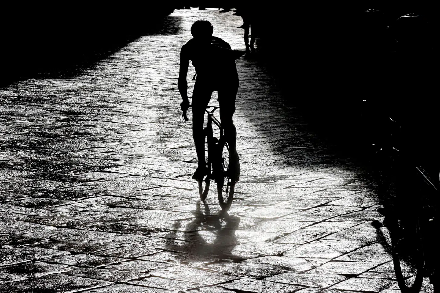 Det var en våd dag ved Tirreno-Adriatico.