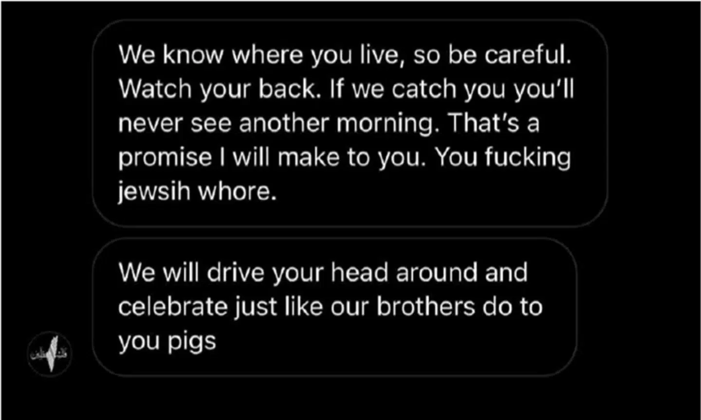 Beskederne er ifølge rapporten fra oktober 2023.