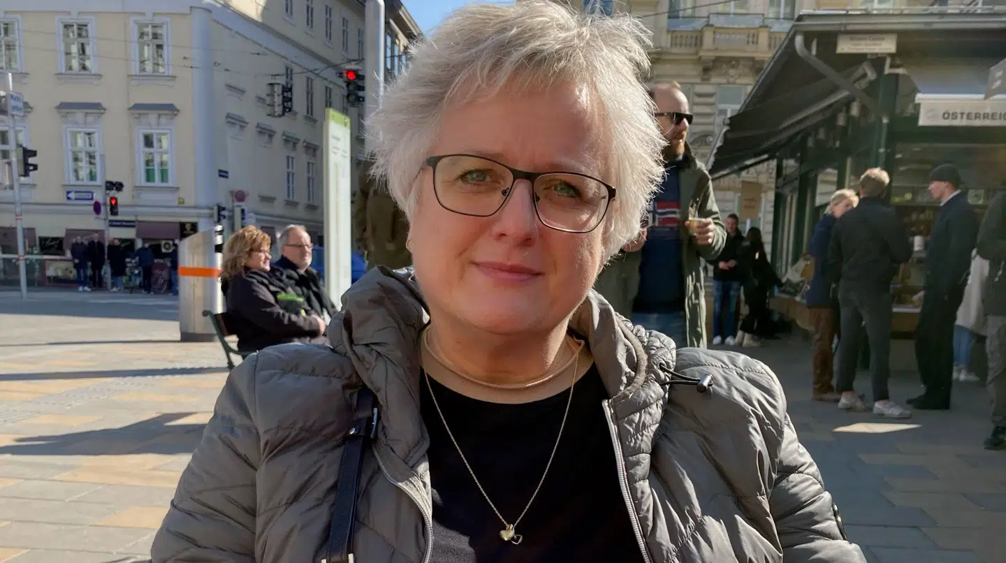 Tina Sloth Nielsen undrede sig over, at chokoladen er så meget dyrere i Danmark end i Østrig.