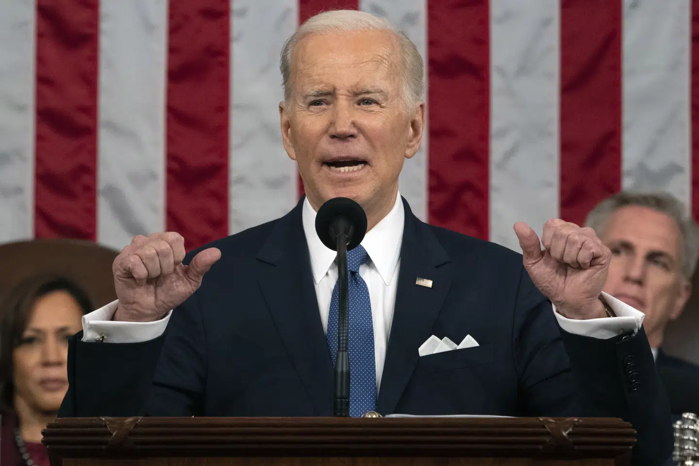 Præsident Joe Biden holder natten til fredag dansk tid sin State of the Union-tale i Kongressen. Her ventes han at at fremlægge og forklare sin ordre om at etablere en havn til nødhjælp i Gaza.