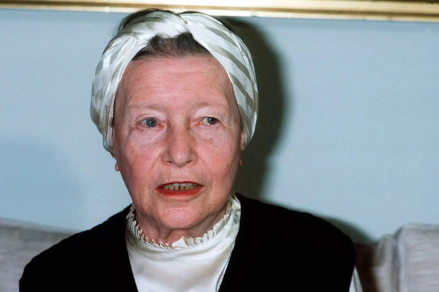 Simone de Beauvoir har som en af de få markeret sig som kvindelig filosof, men der et betydeligt undertal af fastansatte kvindelige filosoffer. Arkivfoto: Scanpix