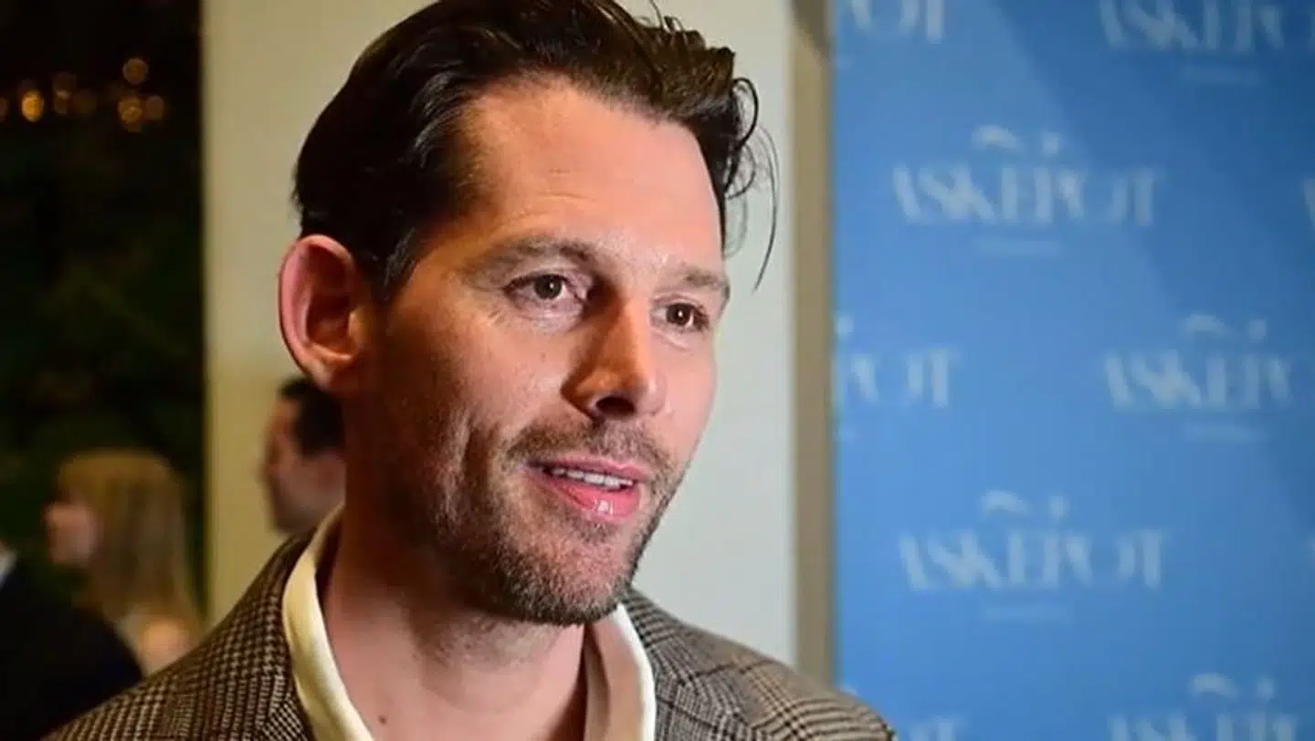 Rasmus Seebach til gallapremiere på 'Askepot The Musical'.