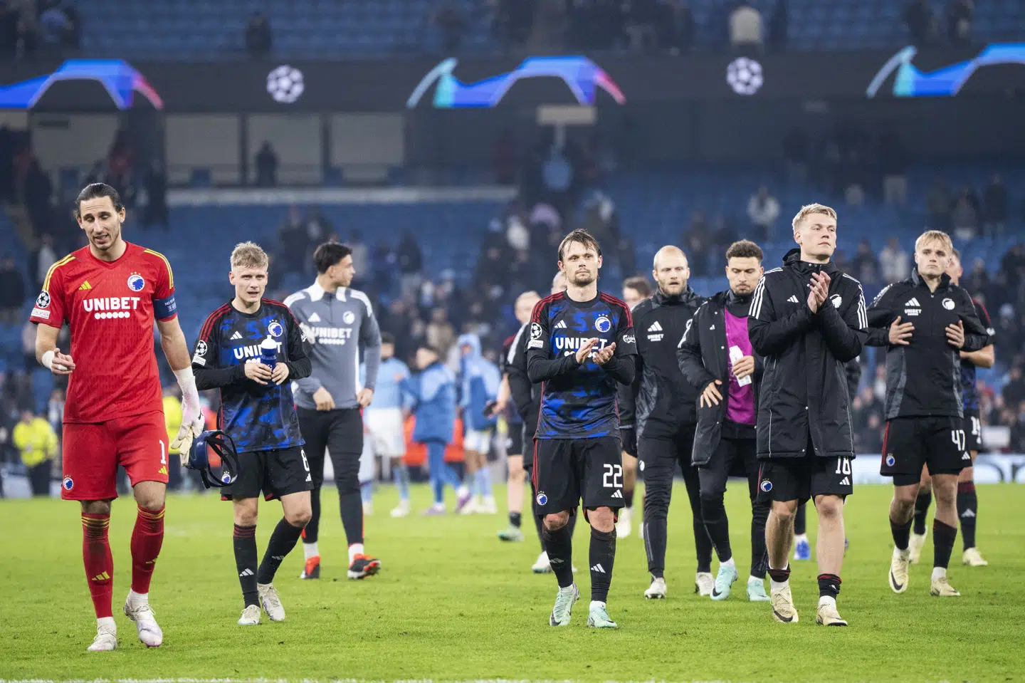På trods af FC Københavns flotte sæson i Europa er det langtfra givet, at Danmark slutter i top-15 på Uefas koefficient-rangliste efter denne sæson. (Arkivfoto).