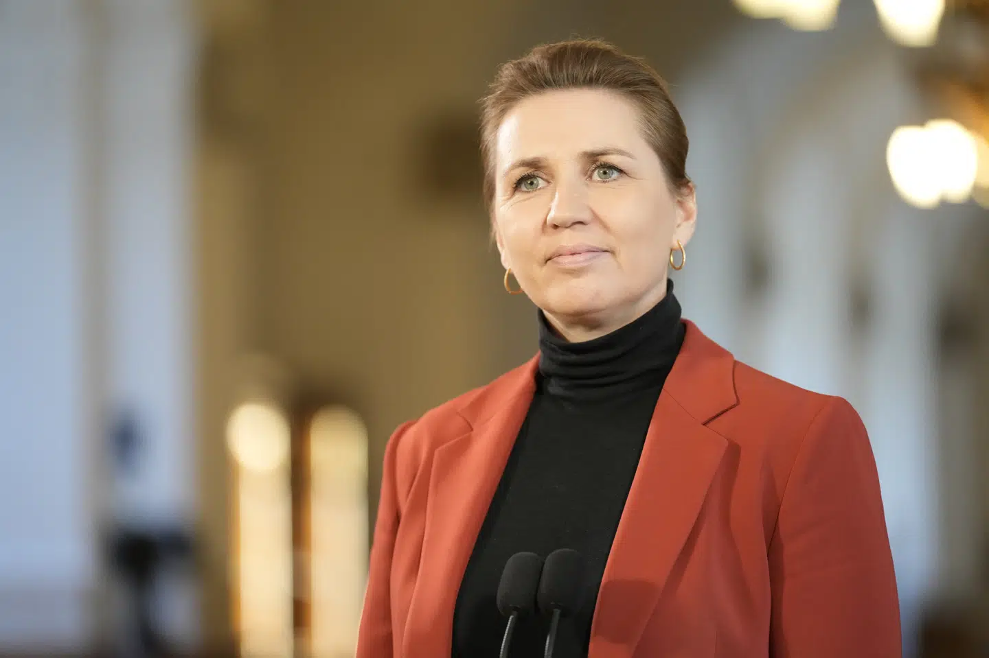Statsminister Mette Frederiksen (S) vil være blandt talerne, når Kvinfo markerer Kvindernes internationale kampdag. (Arkivfoto).