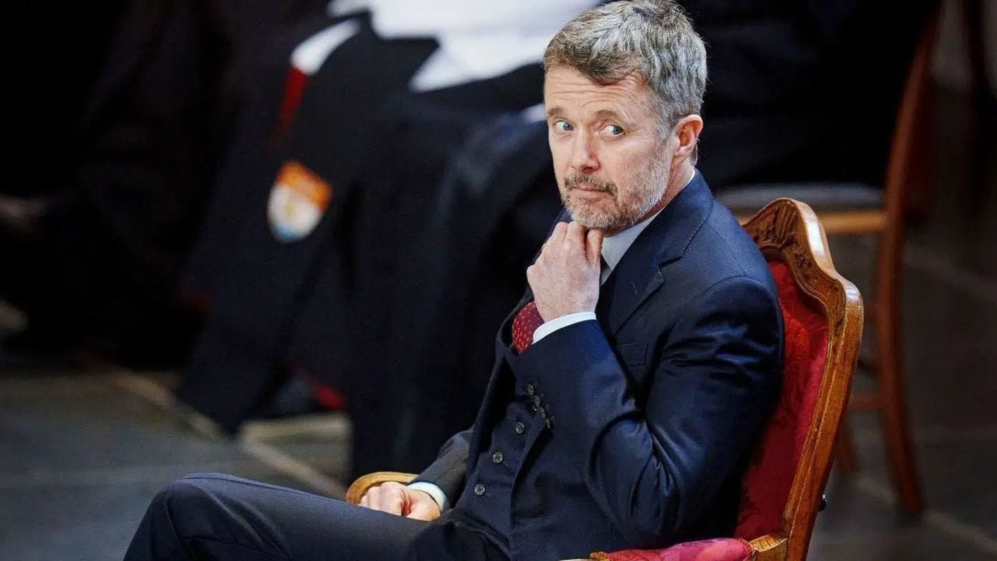 Kong Frederik X overværer fredsgudstjeneste i anledning af to-årsdagen for invasionen i Ukraine, Holmens Kirke i København, fredag den 23. februar 2024.