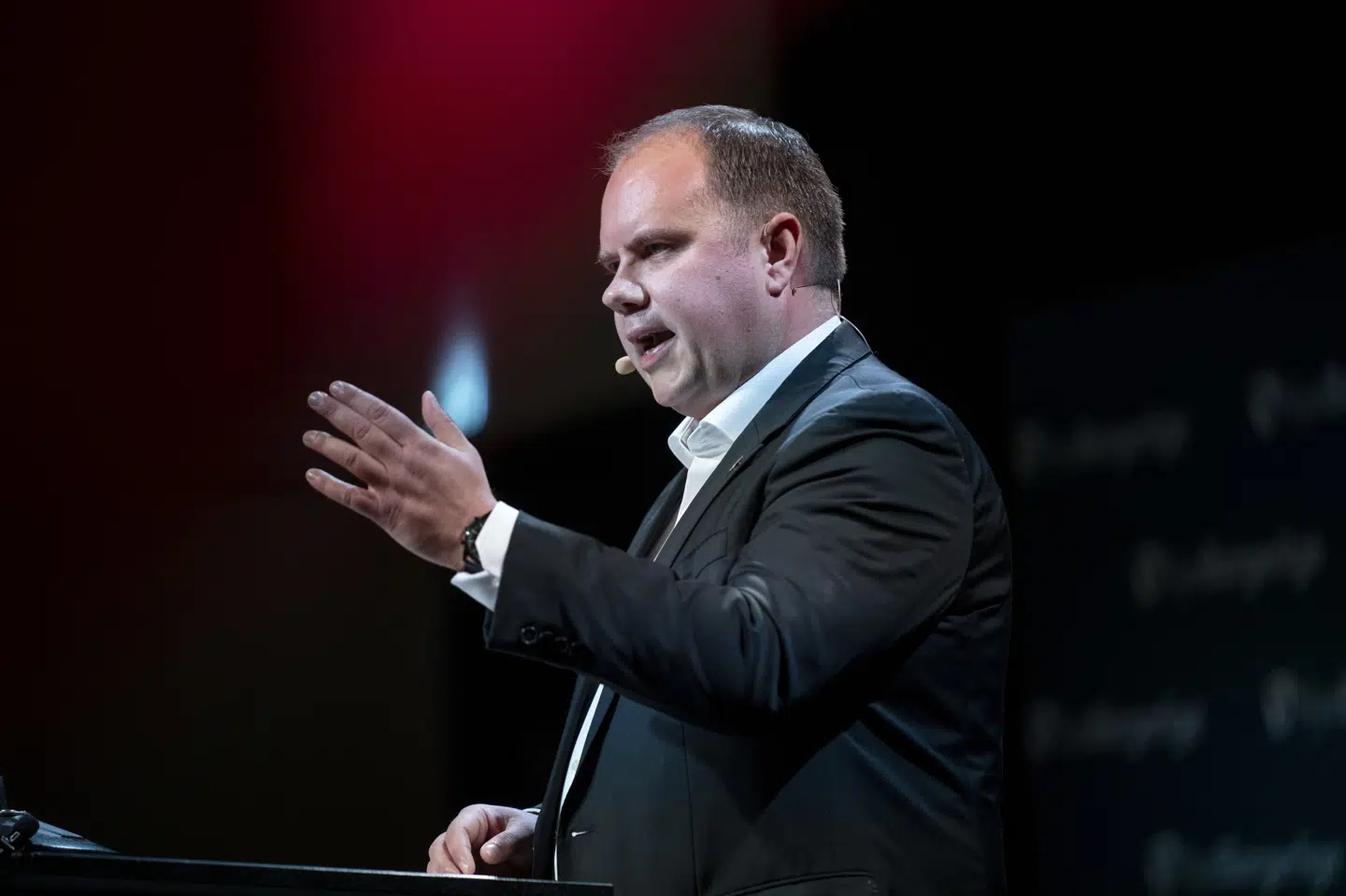 Martin Henriksen blev præsenteret som kandidat til EU-valget i oktober 2023, men nu har hovedbestyrelsen besluttet helt at sløjfe planerne om at stille op til valget 9. juni. (arkiv)