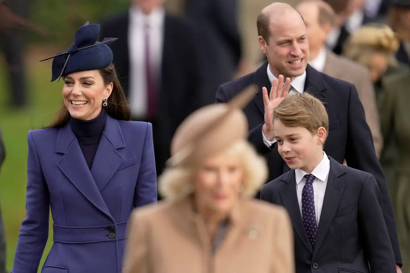 Et af de seneste fotografier af Kate Middleton taget før jul. Det er ikke dette foto, som nu trækkes tilbage.