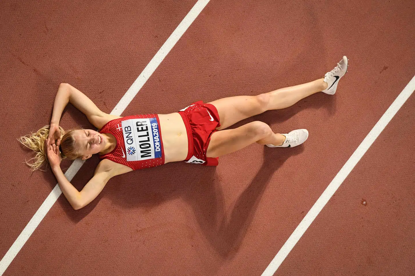 Fysikken bliver ved med at volde Anna Emilie Møller problemer. I øjeblikket forsøger hun at få bugt med en skade i hofteregionen. (Arkivfoto).